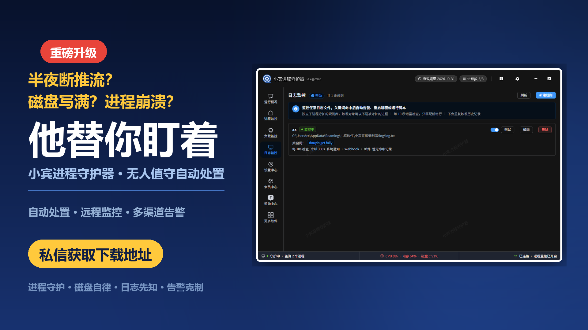 我管了5台Windows机器,一个网页就把它们全看住了插图 多机状态监控:一个网页看完全场